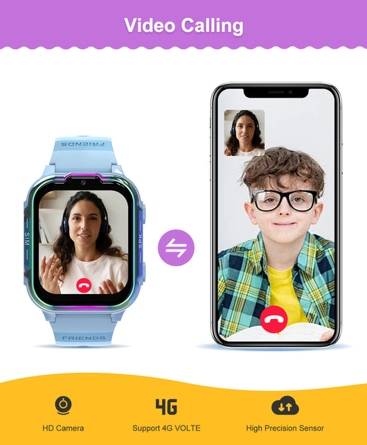 Reloj Inteligente Infantil con Llamadas y GPS Resistente al Agua - Image 18
