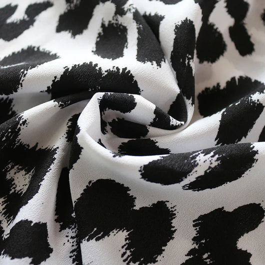 Blusa Vintage Leopardo Manga Larga Cuello Solapa Oficina Talla Grande - Image 28