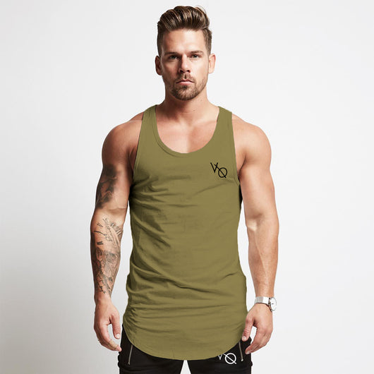 Chaleco Deportivo de Algodón para Hombre - Camiseta Muscle Fit Transpirable - Image 19