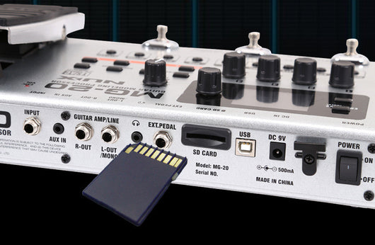 Procesador de Efectos para Guitarra Eléctrica MG-20 - Image 3