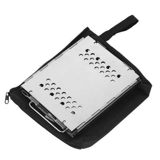 Asador Portátil Dual 2 en 1 de Acero Inoxidable con Parrilla Desmontable - Image 5