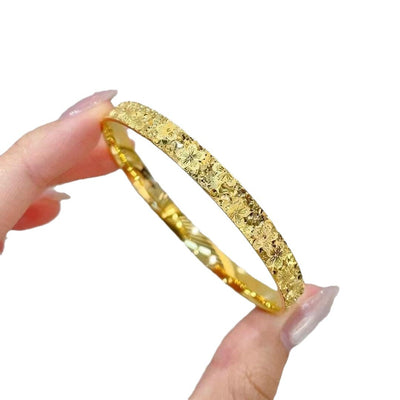 Pulsera Sakura de Hielo Triturado para Mujer - Diseño Premium de Alto Brillo - Image 5