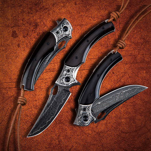 Cuchillo Plegable Táctico para Supervivencia y Defensa Personal - Image 10
