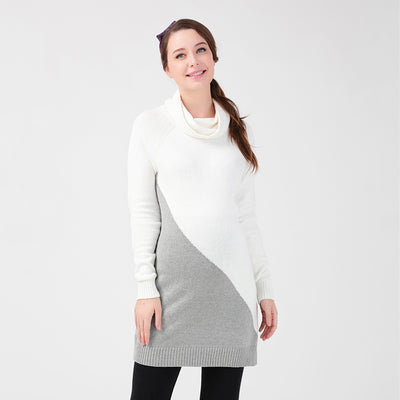 Suéter de Cuello Alto Tejido para Invierno - Image 9