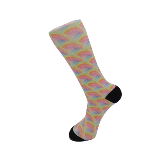 Calcetines Personalizados con Patrón de Escamas de Pez - Image 6