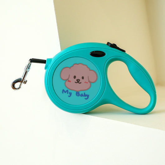 Correa Extensible para Perros 5m con Diseño Divertido