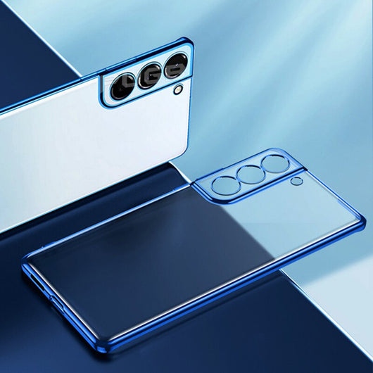 Funda Transparente S21 Electrochapada Ultra Delgada Antigolpes - Image 15