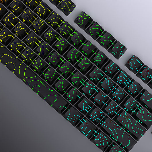 Capuchón Luminoso con Diseño de Líneas Contorneadas Negro - Image 11