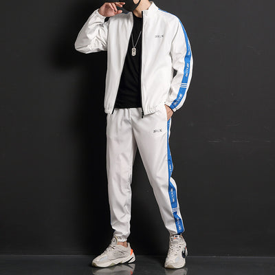 Conjunto Deportivo Casual de Dos Piezas con Manga Larga para Hombre - Image 2