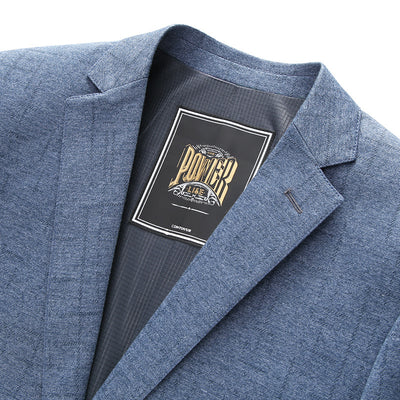 Blazer Ejecutivo de Color Sólido para Hombre - Image 3