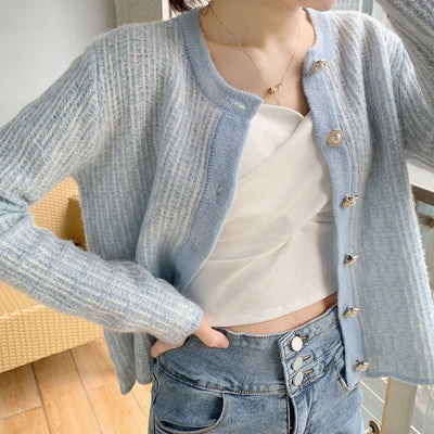 Cardigan Suelto para Mujer - Suéter Ligero de Temperamento Suave - Image 12