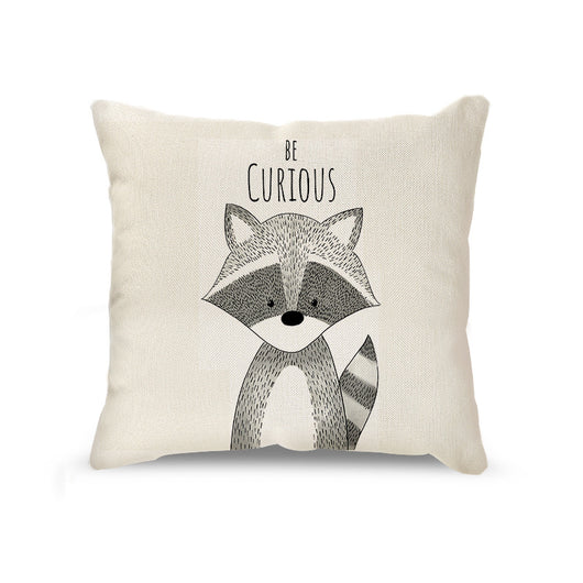 Funda de Almohada Decorativa Leoncito Adorable - Estilo Nórdico en Lino - Image 21
