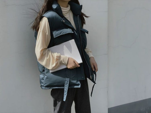 Chaleco Abrigo Térmico Suelto para Invierno y Primavera - Image 13