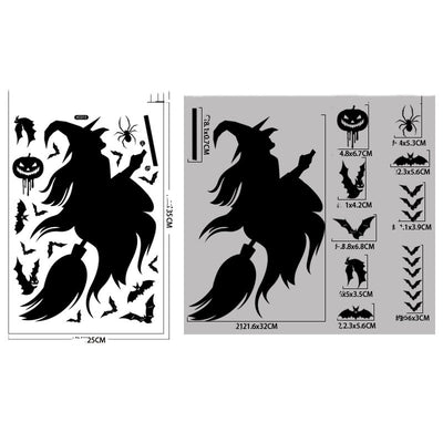 Pegatina Electrostática para Ventana con Diseño de Halloween — 25 × 35 cm - Image 2