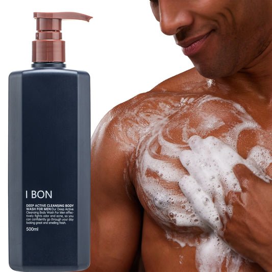 Gel de Baño para Hombre 500ml - Control de Grasa, Eliminador de Olores y Humectante - Image 2