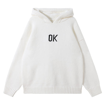 Sudadera con Capucha y Bordado de Letras para Hombre - Corte Holgado - Image 5