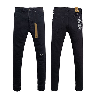 Jeans Ajustados Rotos con Elastano - Casual Moderno para Hombre - Image 11