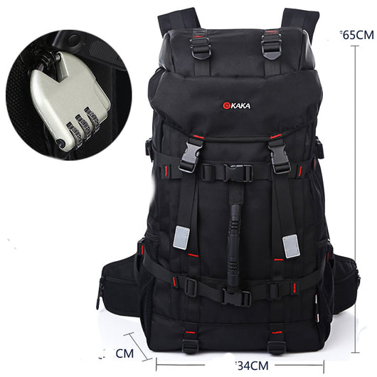 Mochila de Montaña Impermeable con Candado de Seguridad - Image 6