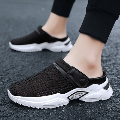 Sandalias Playeras Hombre Tipo Crocs con Agujeros Transpirables - Image 4