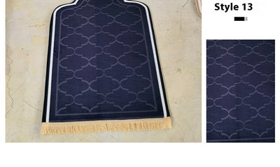 Tapete de Franela Impreso a Cuadros Lavable y Absorbente - Image 22