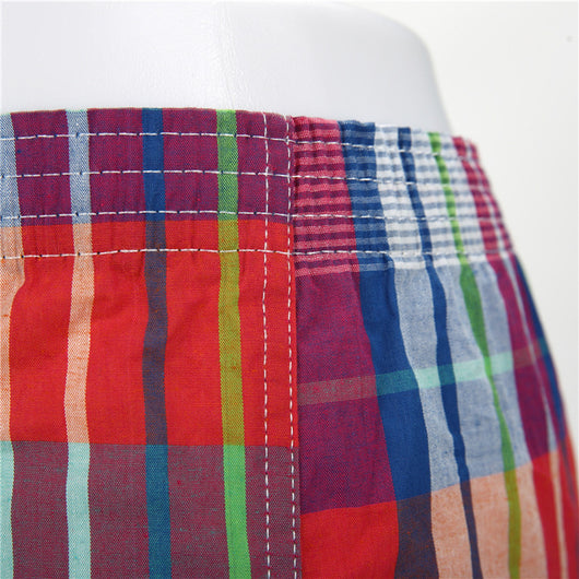 Calzoncillos de Algodón Cuadros para Hombre Talla Grande - Image 5