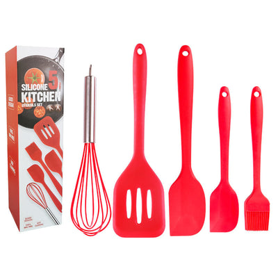 Set de 5 Herramientas de Silicona para Repostería y Cocina - Image 3