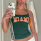 Playera Ajustada para Mujer con Diseño Street Letter