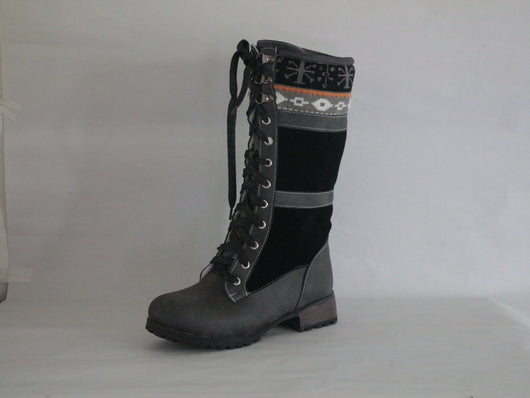 Botas Cálidas de Algodón para Tallas Grandes - Otoño e Invierno - Image 8