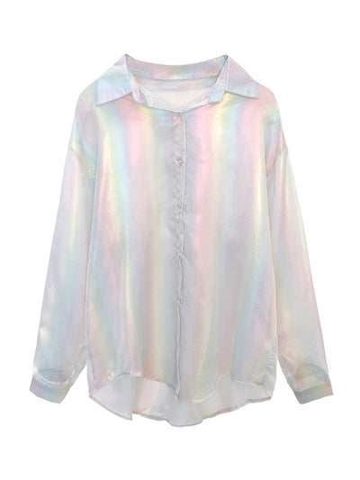 Camiseta Protectora Solar Salt Series para Mujer - Verano Coreano Ultraligera