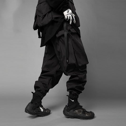 Pantalones Cargo Funcionales Holgados con Bolsillos Grandes para Hombre - Image 10
