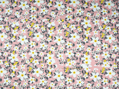 Tela de Algodón con Flores Pequeñas en Tonos Claros - Image 49