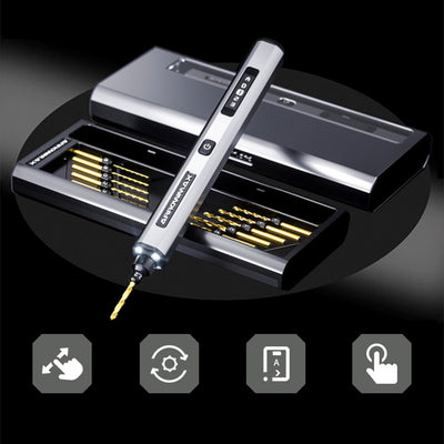 Taladro Eléctrico Recargable Compacto con Kit de Herramientas - Image 10