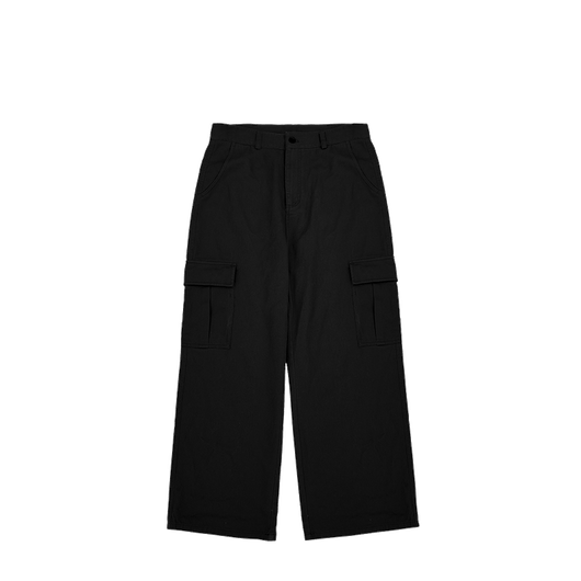 Pantalón Overol Casual Negro Expansion Tide con Bolsillos Amplios para Hombre Talla Grande - Image 15