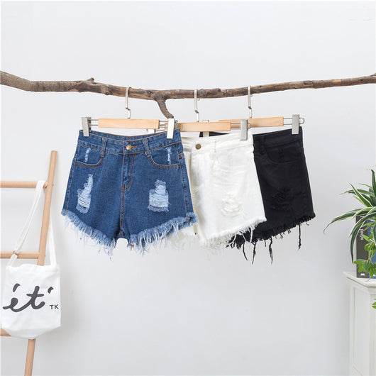 Shorts Vaqueros Holgados de Cintura Alta para Mujer - Image 13