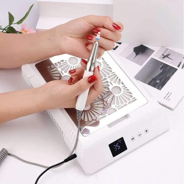 Limpiador de Uñas de Escritorio con Pantalla Filtro Japonesa