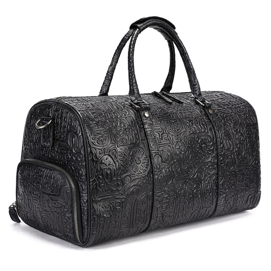 Bolso para Hombre con Diseño Embosado Retro - Image 3