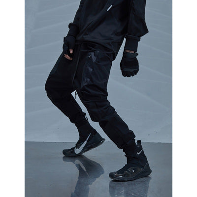 Pantalones Casuales de Trabajo con Detalle de Costuras Contrastantes - Image 9