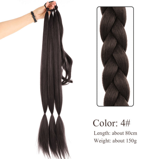 Extensión de Cabello Ondulado Tipo Cola de Caballo - Cabello Europeo Premium - Image 5