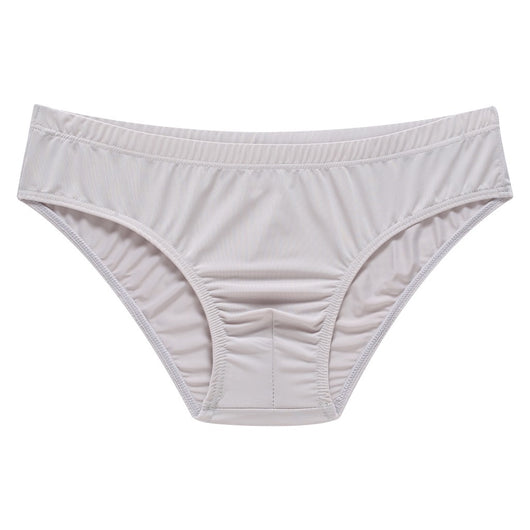 Calzoncillos Transparentes de Seda de Hielo Transpirables Cintura Baja para Hombre - Image 6