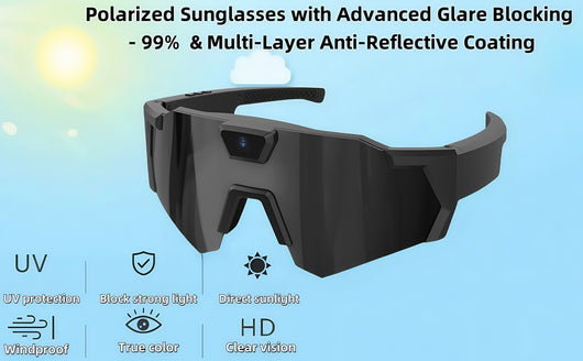 Gafas Deportivas para Ciclismo con Cámara HD Integrada - Image 6