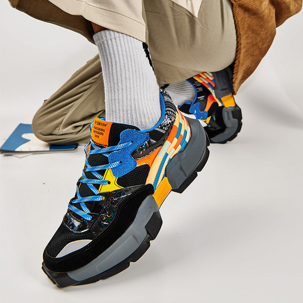 Tenis Deportivos Hombre con Suela Gruesa - Estilo Versátil