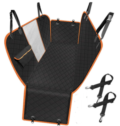 Protector de Asiento para Mascotas con Malla Ventilada y Bolsillos - Image 20