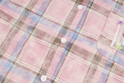 Camisa a Cuadros de Manga Larga Unisex - Image 21