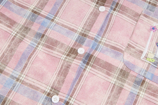 Camisa a Cuadros de Manga Larga Unisex - Image 21