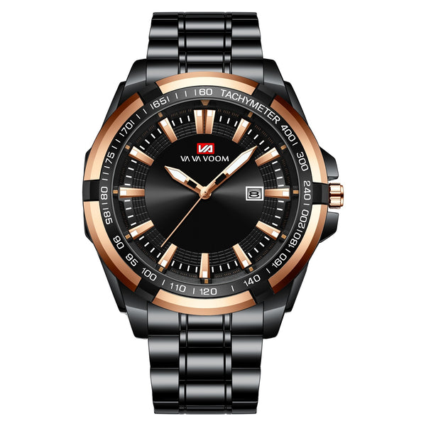 Reloj Deportivo de Acero Inoxidable con Esfera Luminosa - Image 4