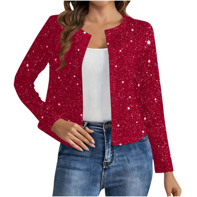 Cardigan Elegante con Detalles en Dorado para Mujer - Image 12