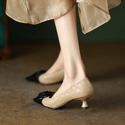 Zapatos de Tacón de Cuero Premium con Forro a Juego - Diseño Elegante y Sofisticado - Image 8