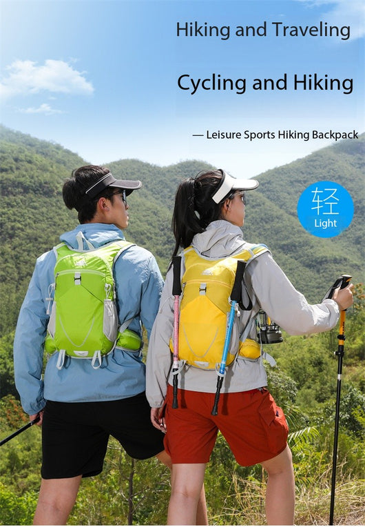 Mochila de Hidratación Ligera AZELA, Mochila Deportiva Transpirable con Múltiples Bolsillos para Trail Running, Senderismo, Ciclismo - Image 14