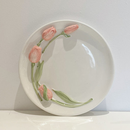 Juego de Vajilla Cerámica Tulipán 3D - Plato, Tazón y Taza - Image 6