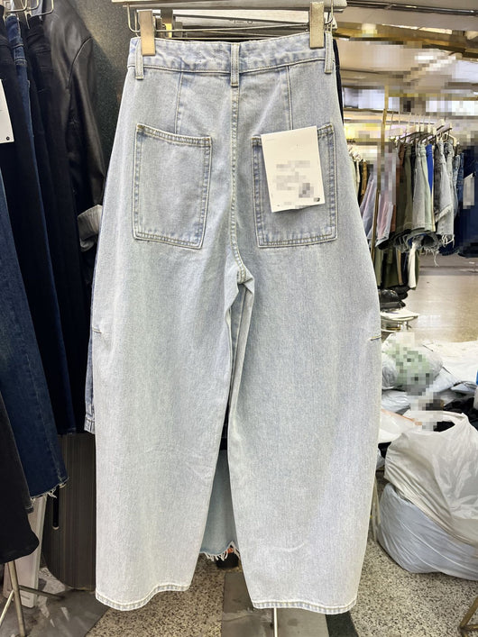 Pantalones Baggy Denim Lavado Banana Estilo Coreano - Image 24